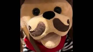 Gondolomio Romantic Italian Animated Plush Singing & Dancing Dog from The Venetian Sings O Sole Mio