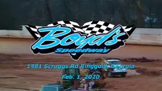 Crate Late Model @ Boyds Speedway Cabin Fever 1 февраля 2020 г.