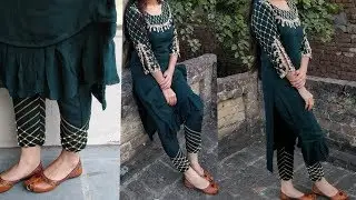 Very latest and easy pant mohri design //party wear