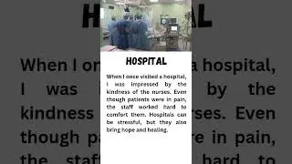 Health English 🏥 Listening Practice at the Hospital#EnglishListening #HospitalEnglish