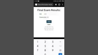 Project : Final Exam results | Backend