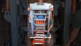 Mesin Paving Block 15 Tipe H3es Mutu Tinggi K500 - HEMAT LISTRIK