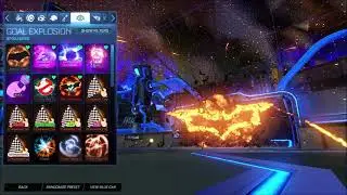 THE DARK KNIGHT GOAL EXPLOSION | Rocket League