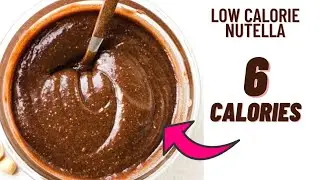 6 CALORIE NUTELLA RECIPE- Low calorie nutella recipe-Low calorie chocolate spread