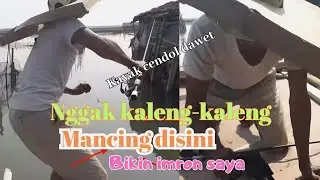 ikan semedar disini gedene sak sandal -sandal !!