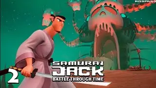 Samurai Jack Battle Through Time 🥷#gaming #games #gameplay # ☠️☠️🔥🔥المرحلة الثانية دعس البوس