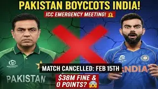 Pakistan to Forfeit India Match: Government Statement about T20 World Cup 2026