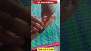 Spider Web Shooter, Spiderman Gadget #spiderman #spidermanwebshooter  #gadgets #short #viral