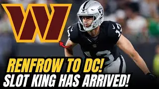 HOT NEWS: Hunter Renfrow signs &mdash; slot dominance coming to Washington | Commanders News