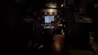 LATIN EP in the works 🎹🎙️ #shorts  #producer #studio #shortsfeed