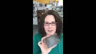 Stamping jeans with IOD Stamps, DIY