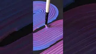 Purple acrylic painting #satisfying #satisfyingvideo #acrylicpainting #art #painting #abstract