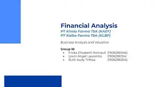 Financial Analysis Week 8 - AVB B - FEB UI