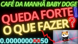 Baby Doge, urgente, QUEDA FORTE! O que FAZER AGORA? Bear Market?