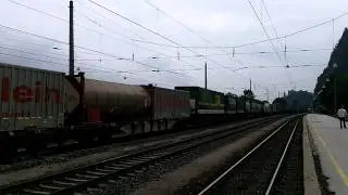 Class185,Class189 and Class139 Lokomotion in 1 FreightTrain(Intermodal)