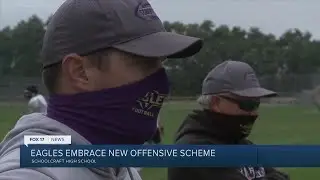 Schoolcraft football embracing new offensive scheme