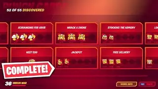HOW TO *UNLOCK* ALL 55 PUNCHCARDS IN FORTNITE CHAPTER 2 SEASON 4! - COMPLETE PUNCHCARD GUIDE!