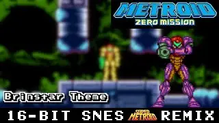 [16-Bit;SNES]Brinstar Theme - Metroid Zero Mission【SM Style, AMK】(Commission)