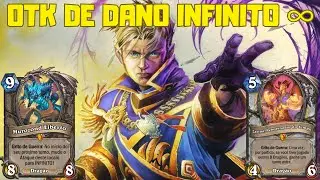 SACERDOTE ZARIMI - O NOVO OTK COM DANO INFINITO! - (HEARTHSTONE)