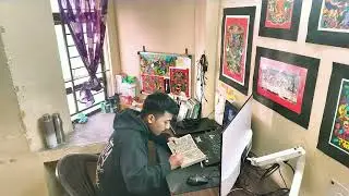 Sketchbook Timelapse | Raw Drawing Process | Saogari studio