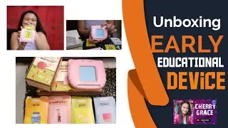 Preschool & toddlers learning device / flash card reader/toy smart English speaking #unboxing
