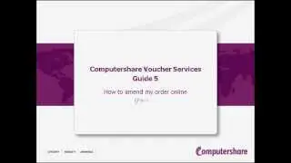 CVS Guide 5 - How to amend my order