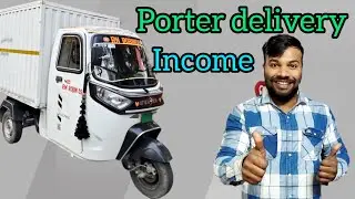 Porter delivery boy income 💸 | 3wheeler @RmRobin09