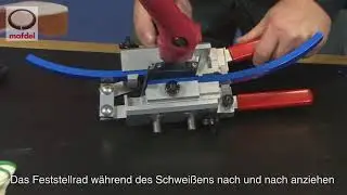Overlap Schweißen eines keilriemens