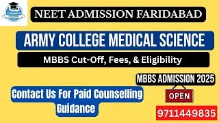 ACMS Delhi MBBS 2025 🔥 Fees, Category-Wise Cut-Off & Seat Matrix Revealed!