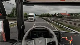 4K Realistic Ultra Graphics v1.58 | Euro Truck Simulator 2 Snowymoon Mod Full Gameplay