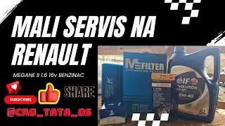 DIY----Mali servis na Renaultu / &Scaron;arafanje / Renault Megane II
