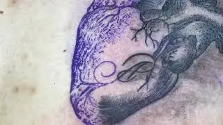 Heart tattoo time lapse!!!