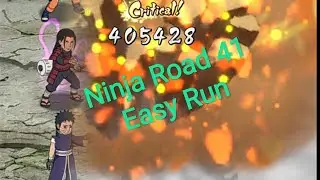 BRAND NEW NINJA ROAD ( 41) EASY RUN!! NARUTO SHIPUDDEN ULTIMATE NINJA BLAZING