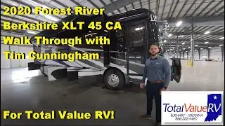 2020 Berkshire XLT 45 CA Walk thru with Tim Cunningham of Forest River Diesel!