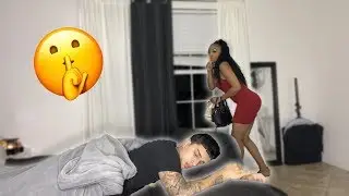 SNEAKING OUT THE HOUSE IN THE MIDDLE OF THE NIGHT PRANK ON BOYFRIEND!