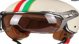 #DOT 3/4 Open Face Motorcycle Retro Motorbike Helmets With For Men Women Vintage Chopper Capacete D