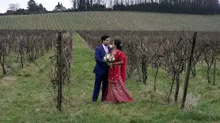 Shaline & Jas | Denbies Wine Estate | English Vineyard Wedding Film