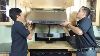 XtremeAir USA Under Cabinet Range Hood Installation