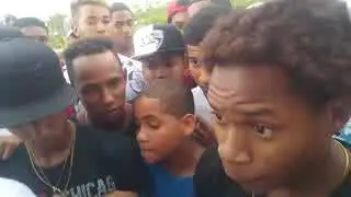Casi pelean - choque dineral vs kiko flow - Batalla de freestyle