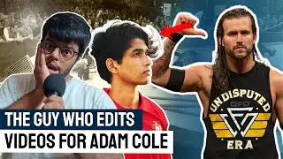 How a 21yr Old Manages a WWE Star's YouTube channel #WWE #AdamCole #wrestling