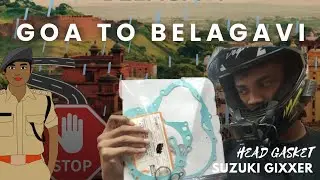 Epic Scooter Ride from Goa to Belagavi | Border Checkpost Trouble & Parts Hunt! 