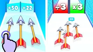 Arrow Run Race - Archery Arrow Fest Run - All Levels iOS Android GamePlay