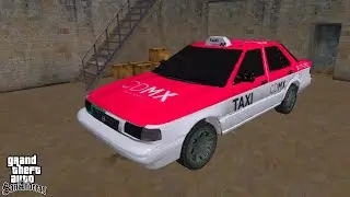 Taxi CDMX Nissan Tsuru V16 GTA SA Para Android.Mediafire.5279179