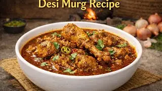 Desi murg recipe desi indian style #desimurg #murgmusallam #desichicken #desimurga 
