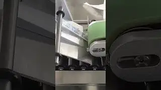 1ml Glass Ampoule Wraparound Labeling Machine with Date Printer Device #labelingmachine #labelling