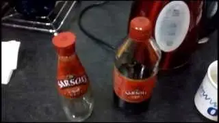 Sarsons vinegar bottle flip top refilling