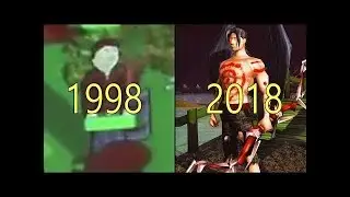 Evolution of  Runescape 1998-2018