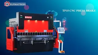 Durmapress CNC Press Brake Machine TP15 CNC Control 3-axis Motorized Crowning I DSP Laser Protection