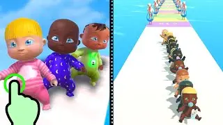 Stork Delivery 3D - Baby Delivery Run - All Levels iOS Android GamePlay #2