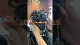 Loc Petals Mini Tutorial | Summer Loc Styles